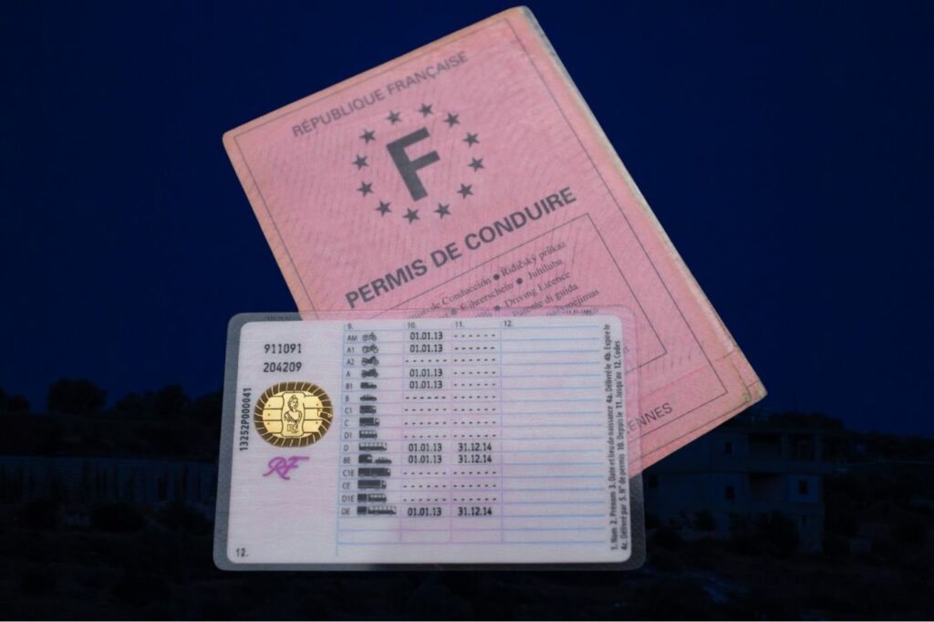 remplacer ancien permis rose conduire obligatoire format