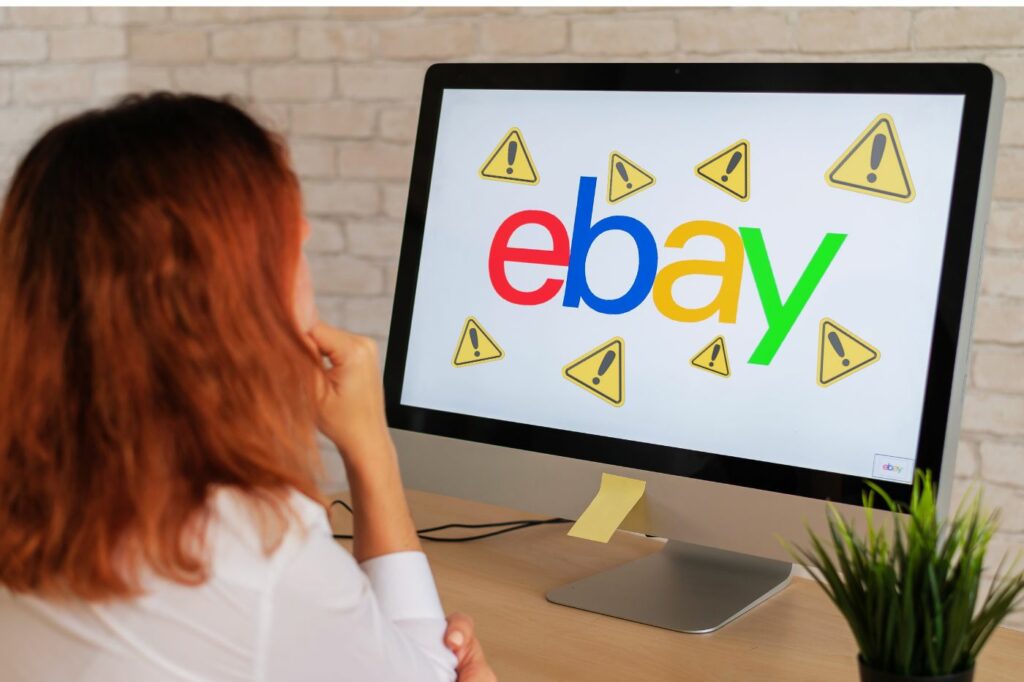 attention achat ebay plateforme fraudeur pc écran